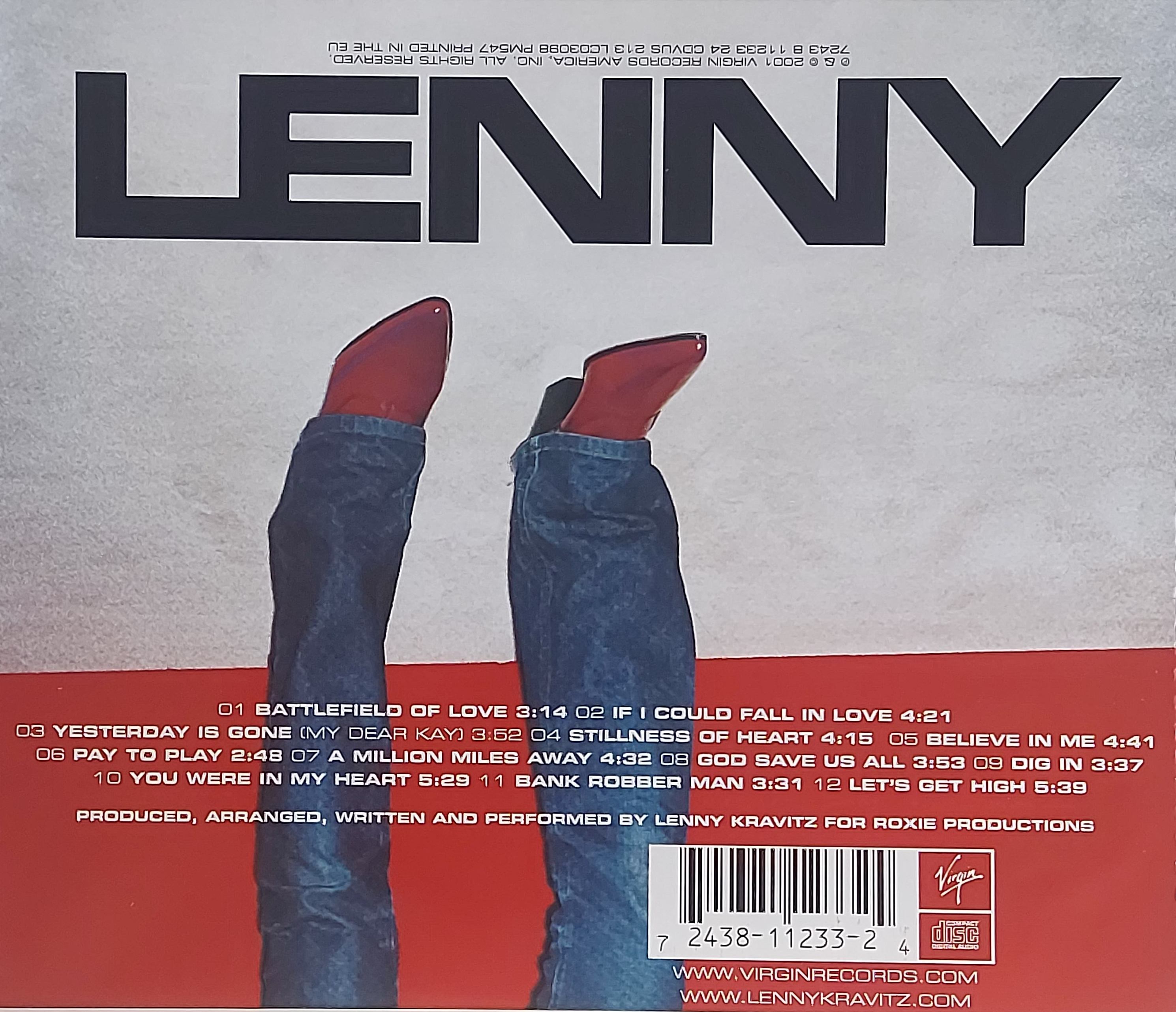 CD,Lenny Kravitz - Lenny (2001)(EU)