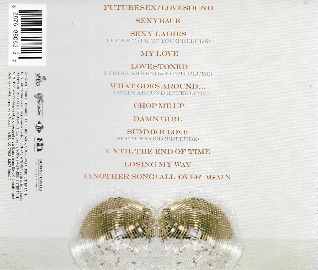 Used CD,Justin Timberlake - Futuresex Lovesounds (B)(2006)(EU)
