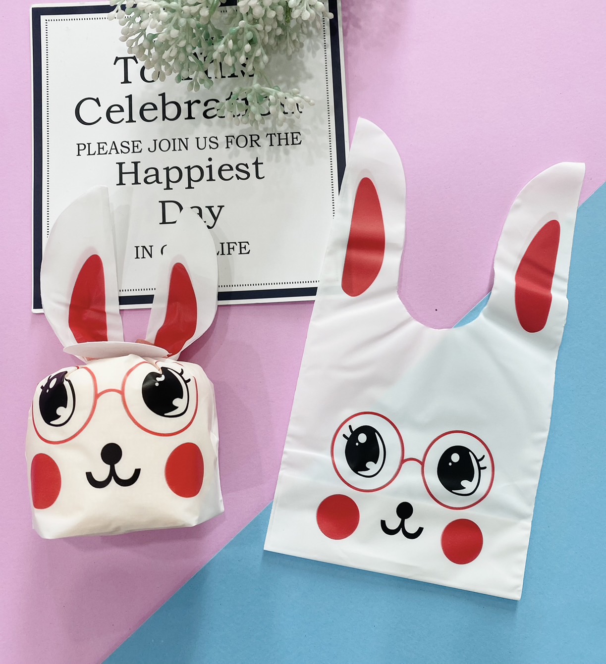 ราคาพิเศษ !! ผ้าขนหนูนาโนแพ็คถุงหูกระต่าย