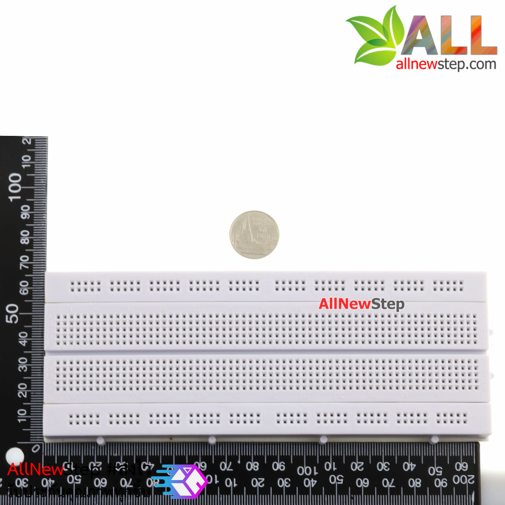 บอร์ดทดลอง Breadboard 840 Point breadboard GL-12 175x67x8mm hole board universal