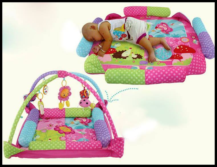 เพลยิมยี่ห้อ M&P Family สีชมพูผีเสื้อแสนสวย