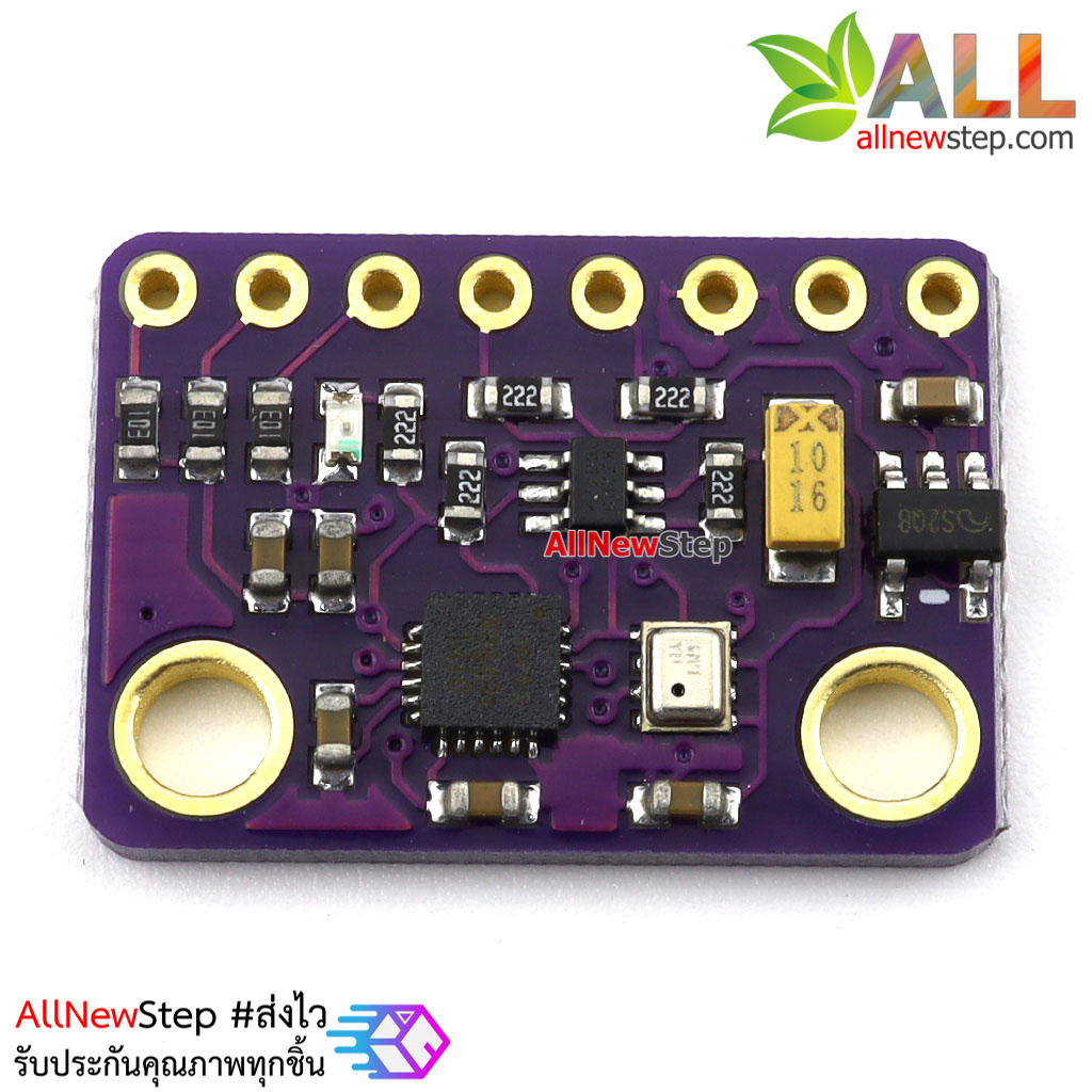 โมูดูล GY-91 MPU9250+BMP280 10DOF Acceleration Gyroscope Compass 6-Axis Sensor Module ไม่มีเซ็นเซอร์วัดสนามแม่เหล็ก