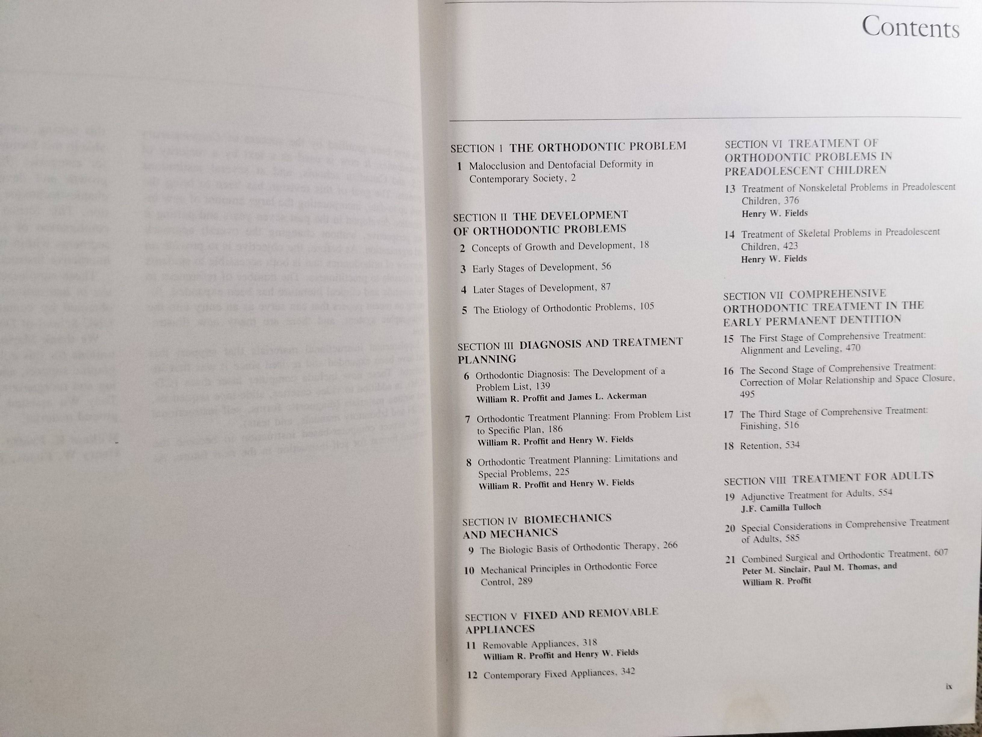 ตำรา Contemporary Orthodontics (2nd)