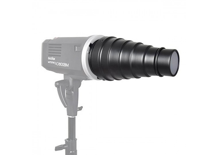 Godox Snoot with Honeycomb Grid (Bowens S)