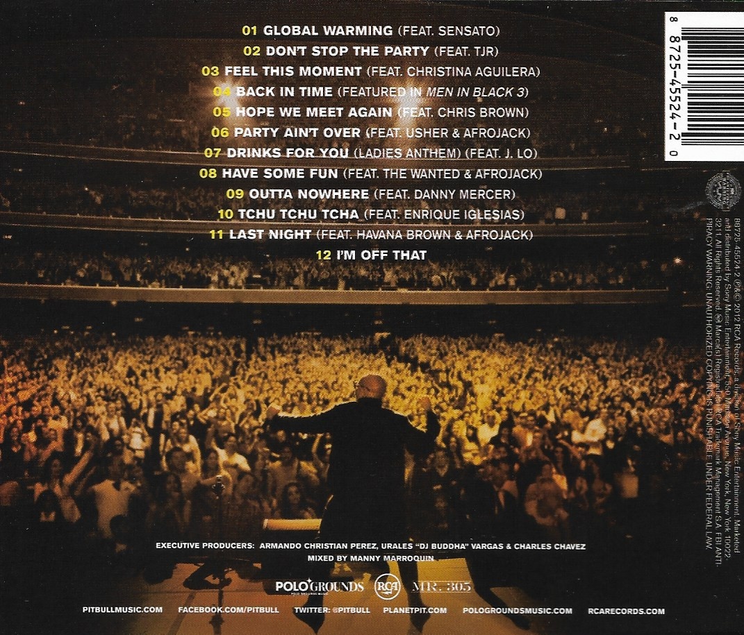 CD,Pitbull - Global Warming (2012)