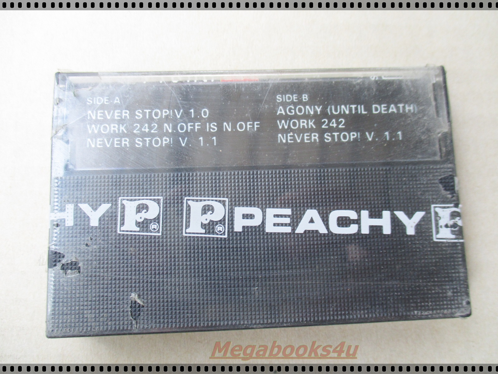 เทปเพลงสากลเก่า FRONT! 242 มือ1ในซีล