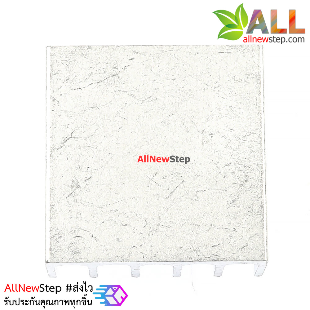 แผ่นระบายความร้อน สีเงิน 22x22mm