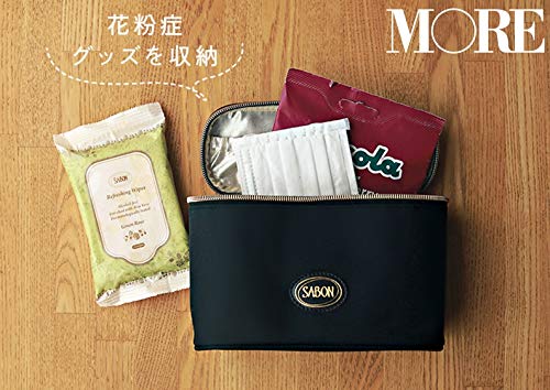 พร้อมส่ง (มีกล่อง) SABON กระเป๋าเครื่องสำอาง พร้อมที่จับรูปโบว์