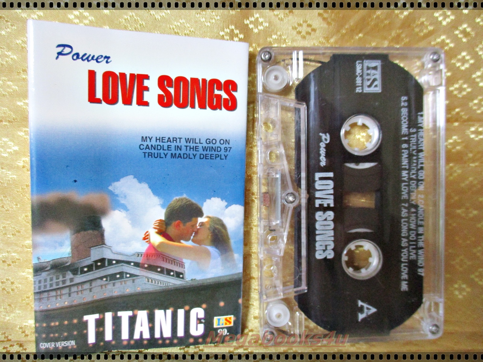 เทปเพลงสากล อัลบั้ม POWER LOVE SONGS Titanic