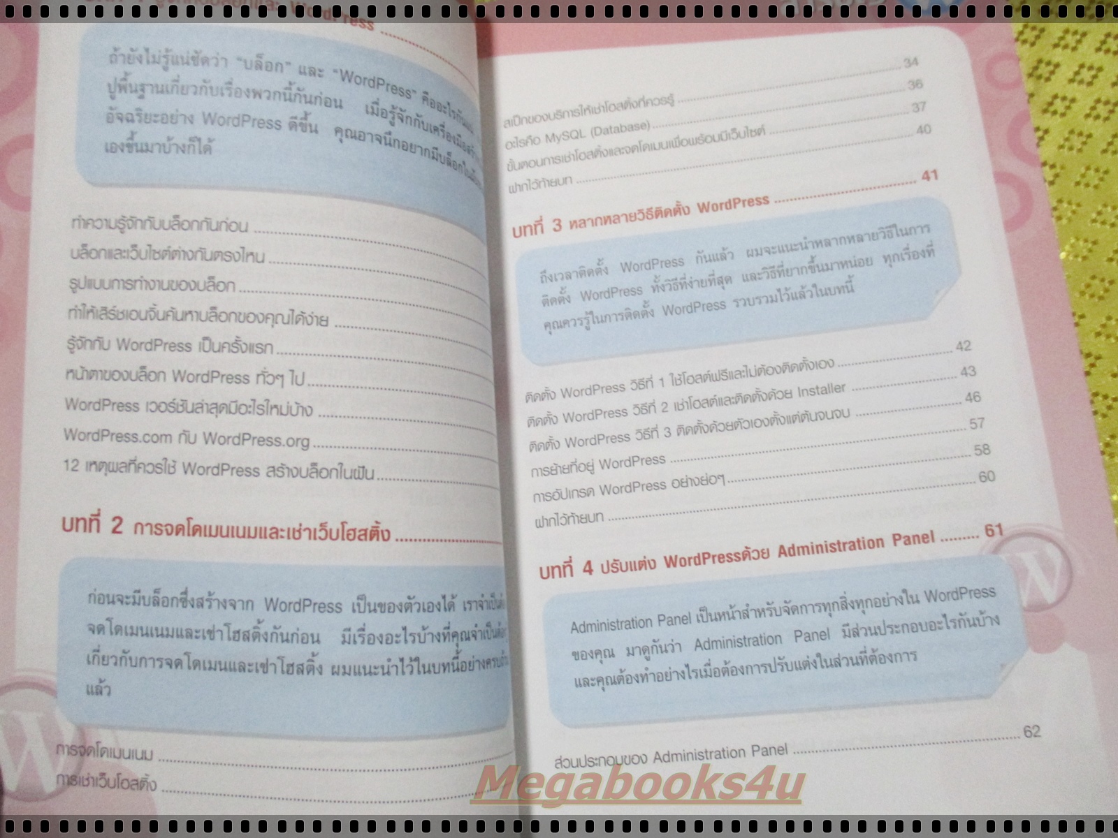 WORDPRESS สร้างบล็อกอัจฉริยะ โดย อนุชา ลีวรกุล