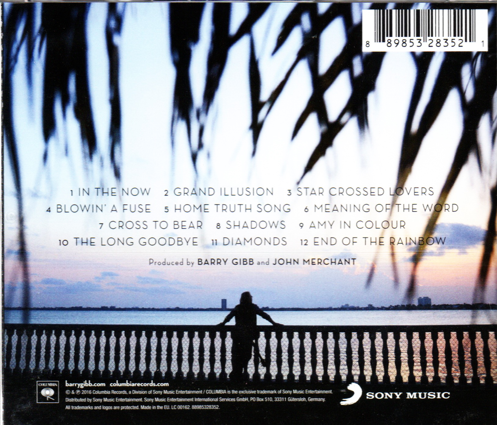 CD,Barry Gibb (Bee Gees) - In The Now (2016)(EU)