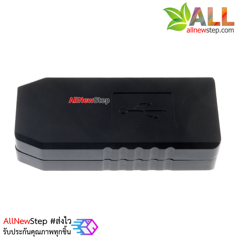 กล่องพลาสติกอเนกประสงค์ กล่อง USB shell black ขนาด 13x30mm