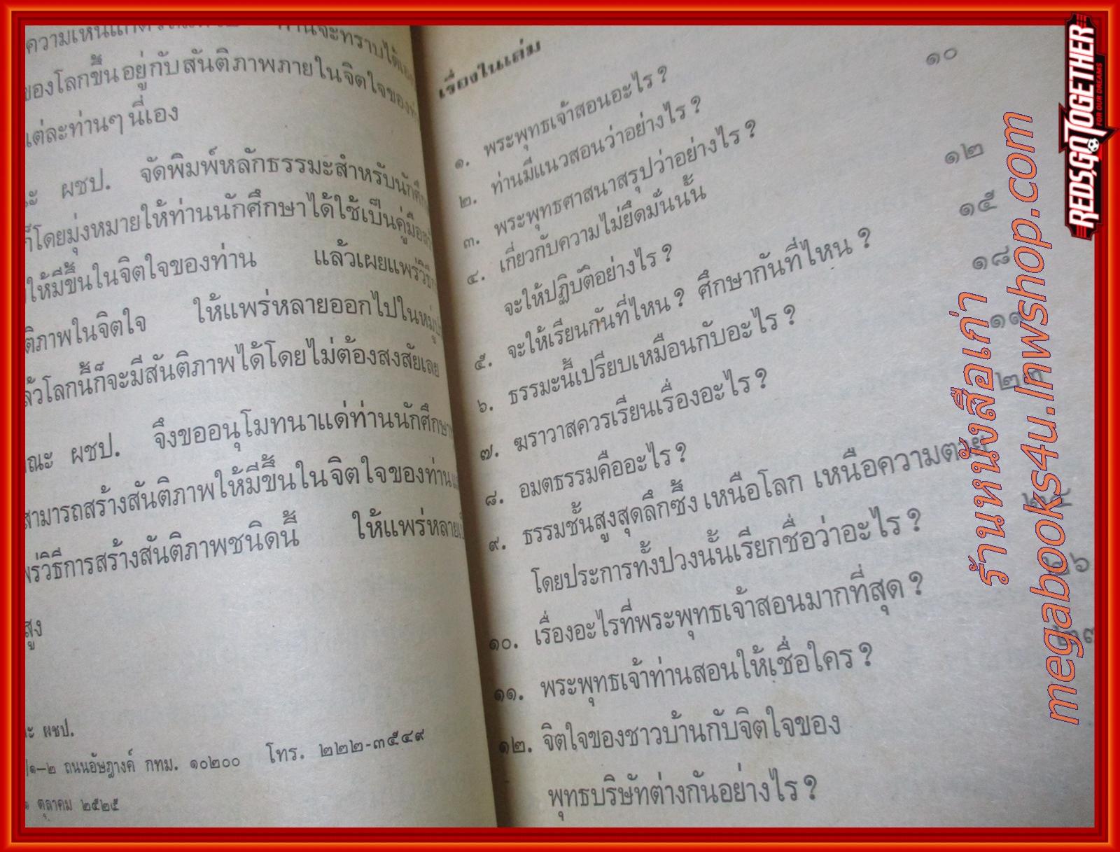 หลักธรรมะสำหรับนักศึกษา / พุทธทาสภิกขุ / สมัยนี้พวกเราเอาแต่ไหว้ พอบอกให้ประพฤติธรรมก็กำหู