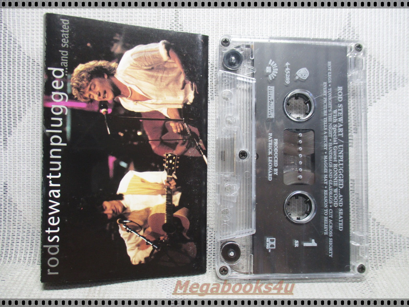 ขายเทปเพลงเก่า ROD STEWART UNPLUGGED