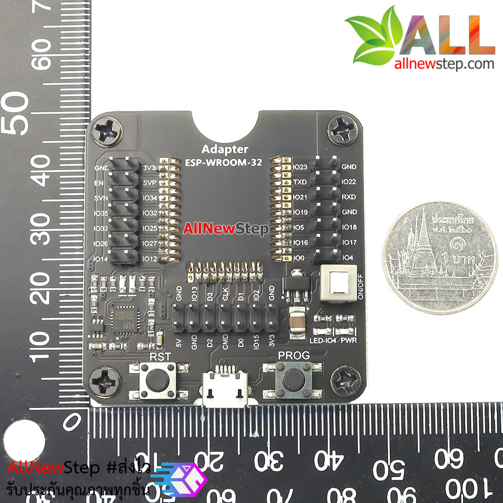 เครื่องโปรแกรม ESP32 One-click download of ESP32 ESP-WROOM-32