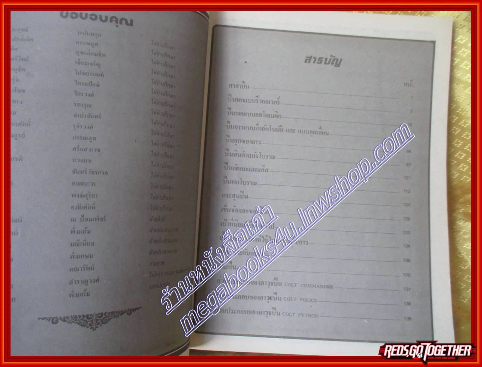 นิตยสารปืน นิตยสารการใช้อาวุธปืน ฉบับประสบการณ์ โดย ร.ต.ต. สุรสารท พึ่งแย้ม