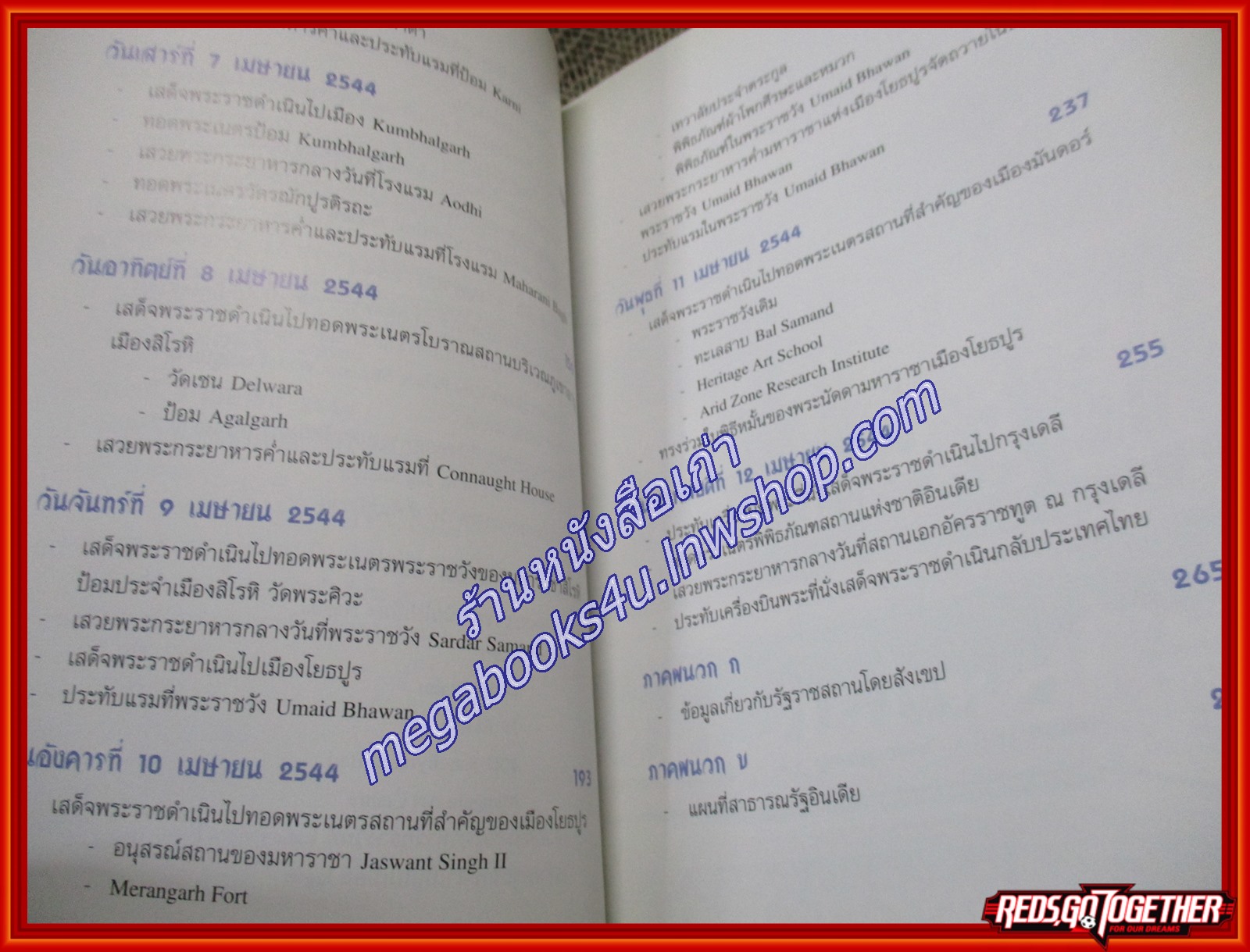 ประพาสราชสถาน/สมเด็จพระเทพ ฯ /มูลนิธิสมเด็จพระเทพฯ