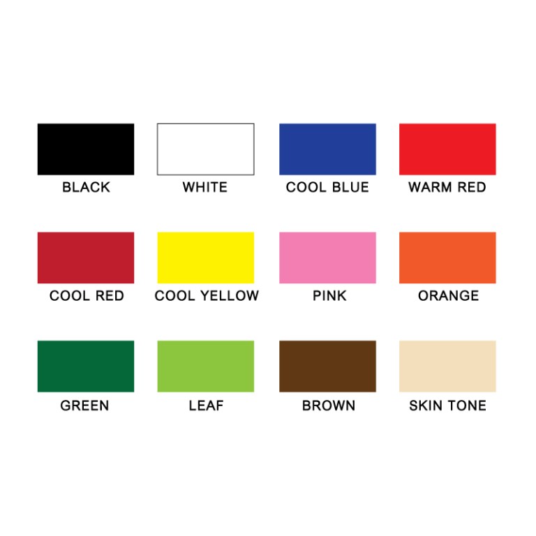 สี FAS Total Wash Kid’s Paint 500 ml (สีโปสเตอร์ล้างออกหมดจด)