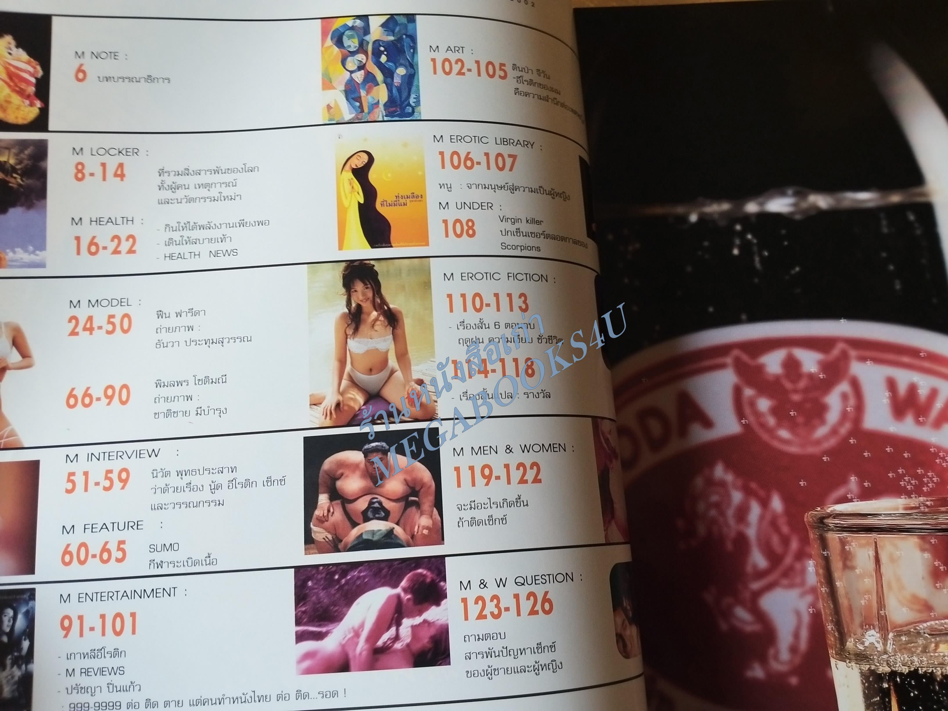 นิตยสารM MODERN LIFE MAGAZINE VOL.04 NO.43 ปี2545 ปก FUERN FARIDA