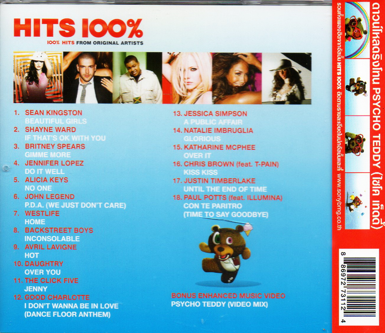 CD,Hits 100% From Origial Artists (Various Artists)(2008)