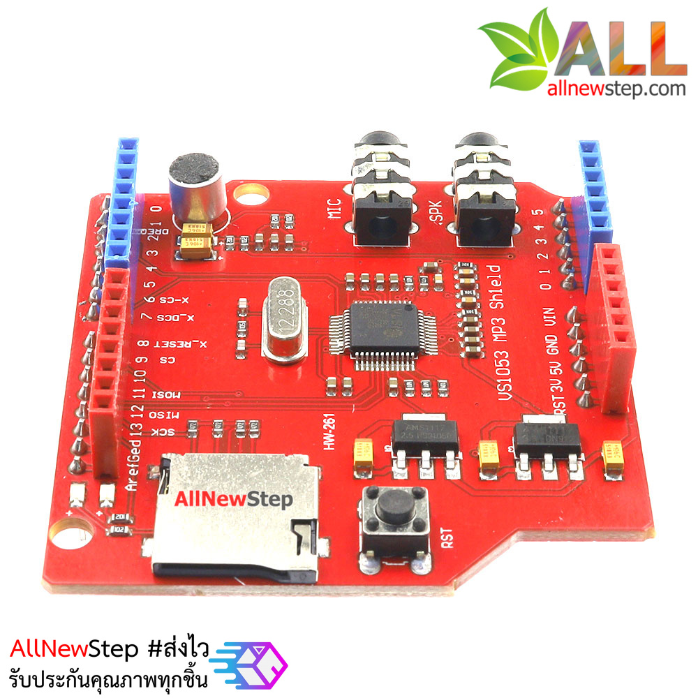 MP3 VS1053 MP3 Uno R3 shield board with TF card for Arduino