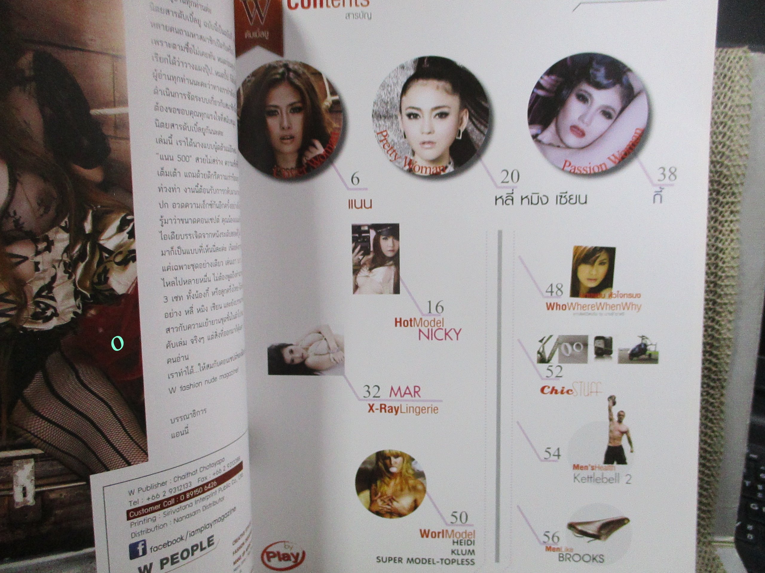 นิตยสาร W MAGAZINE ฉบับ 04