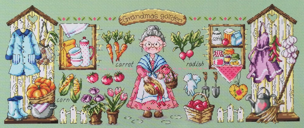 Soda ชุดปัก Grandma's garden
