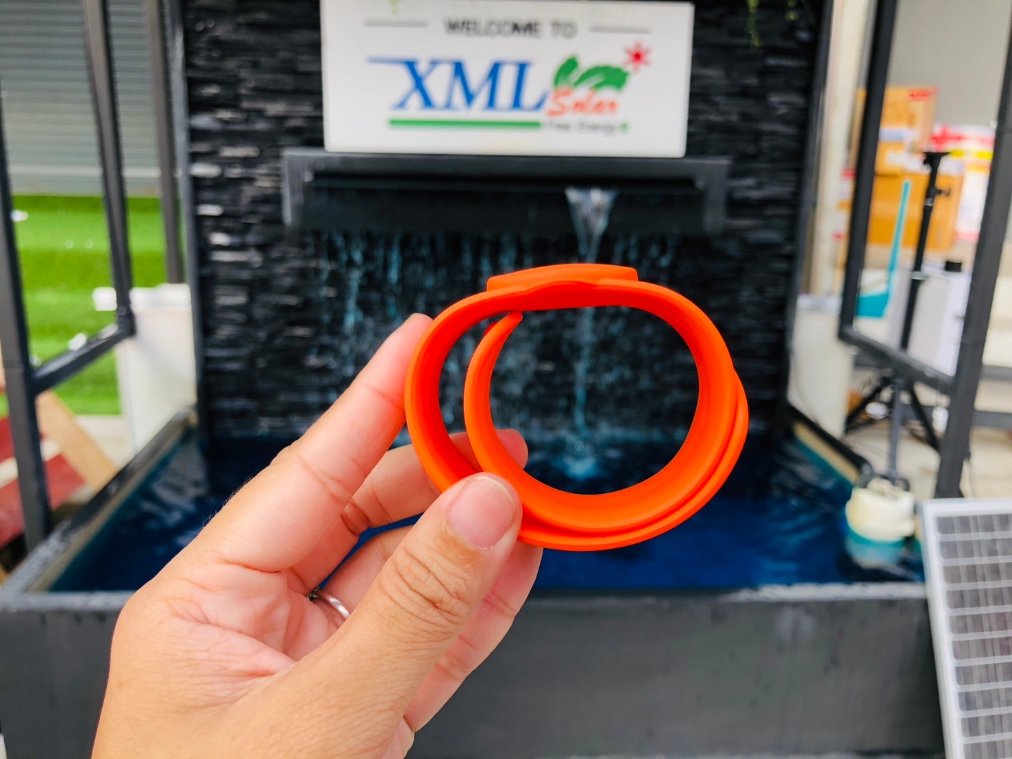 Wrisband RFID สีส้ม