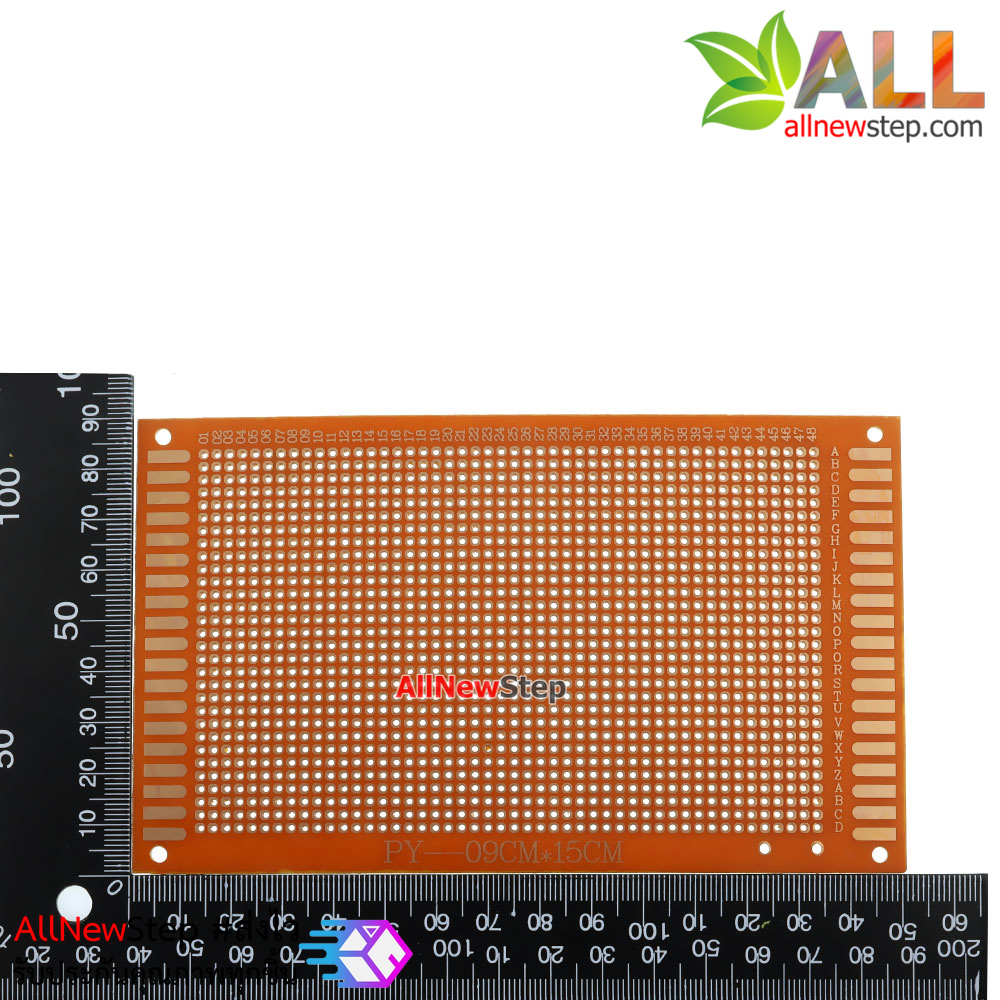 PCB 9x15 circuit board แผ่นปริ๊น อเนกประสงค์ขนาด 9x15cm 1 ด้าน