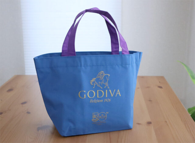 🟠พร้อมส่ง GODIVA 50th anniversary in Japan กระเป๋าถือ สุดหรูพร้อมช่องกระเป๋าเก็บความเย็น