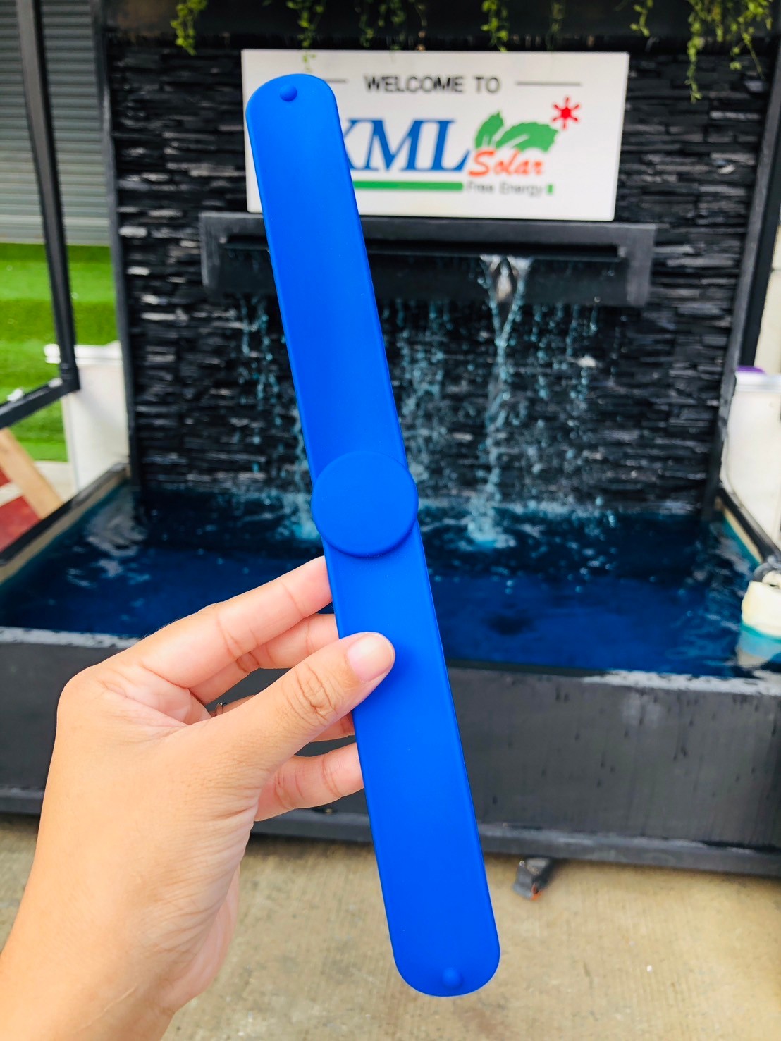 Wrisband RFID สีน้ำเงิน