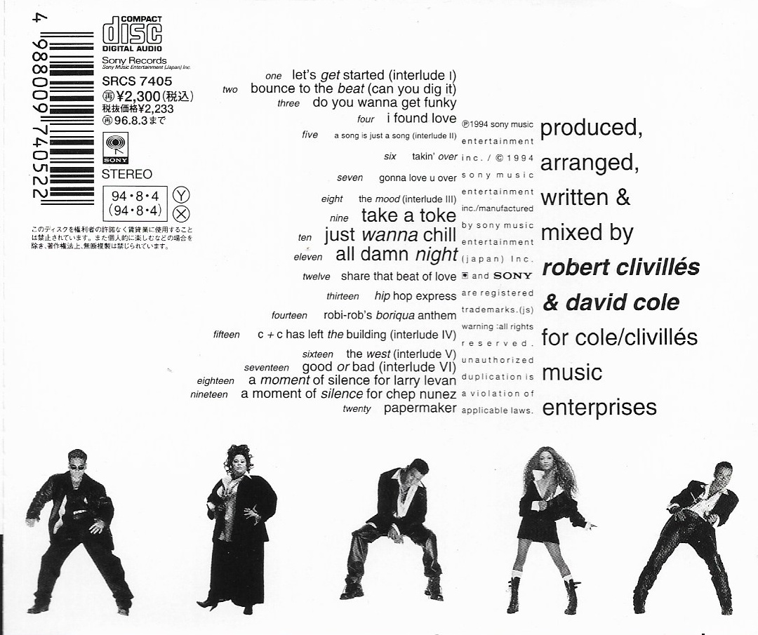 Used CD,C+C Music Factory - Anything Goes! (A+)(1994)(Japan)