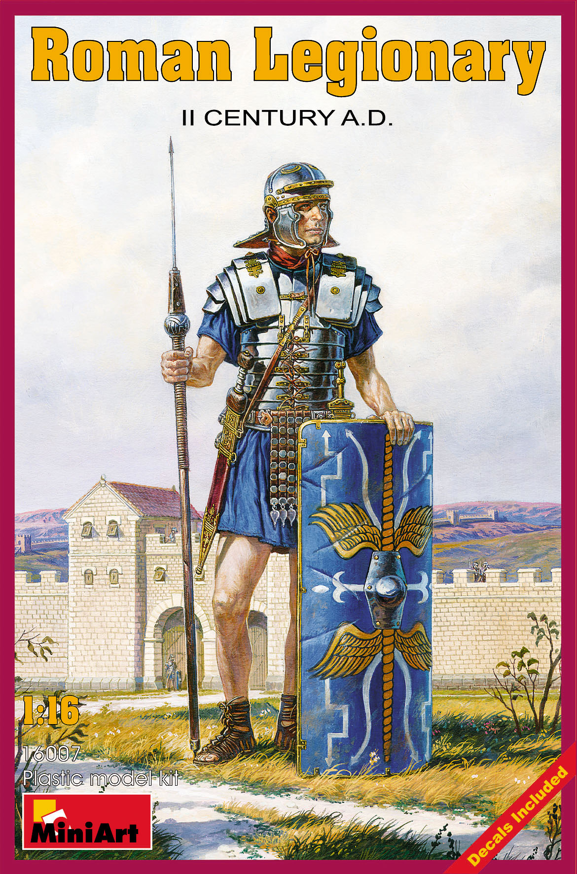 1/16 ROMAN LEGIONARY II CENTURY A.D.