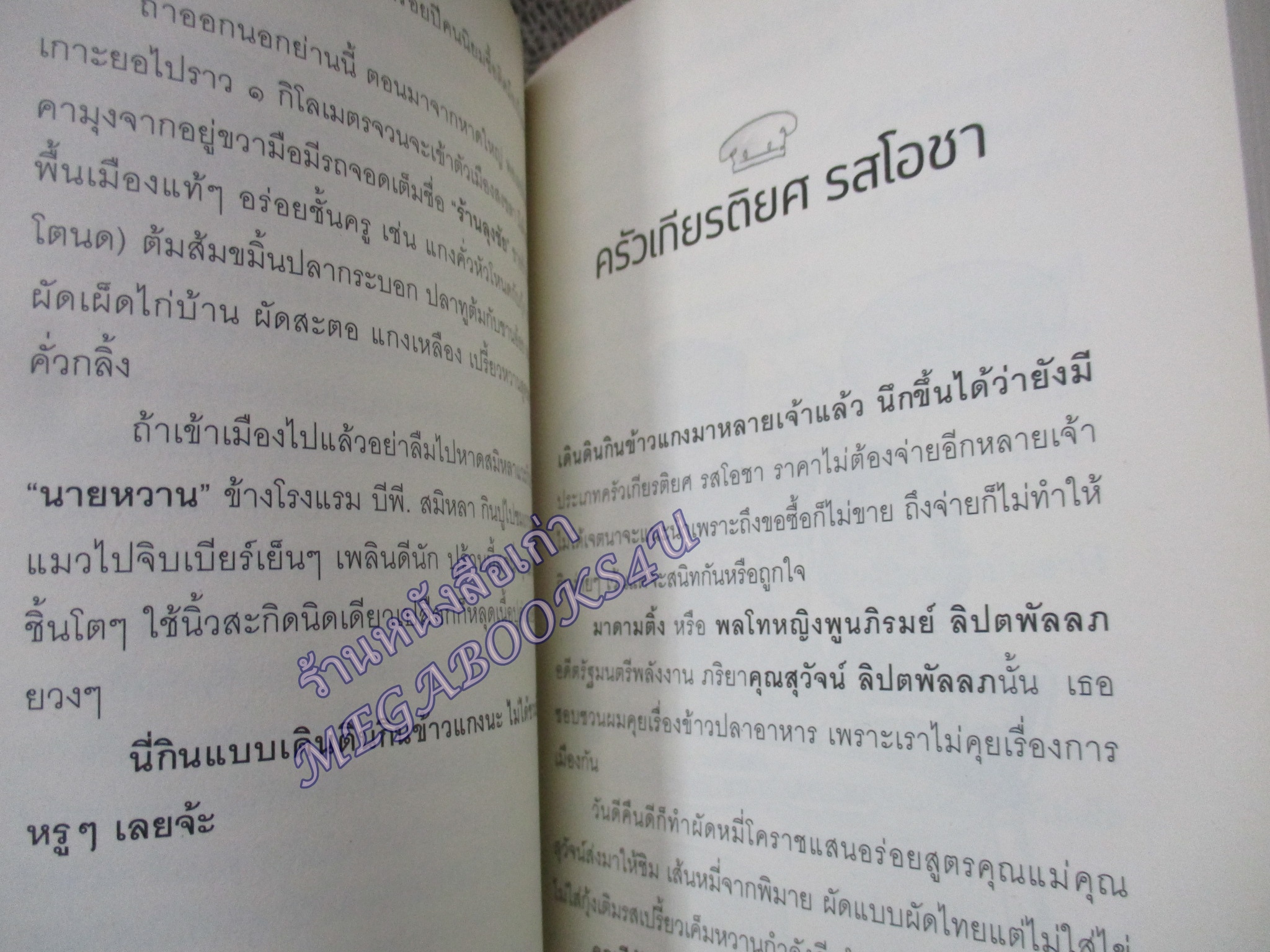 เดินดินกินข้าวแกง / วิษณุ เครืองาม (มือสอง) (สภาพ85-95%)