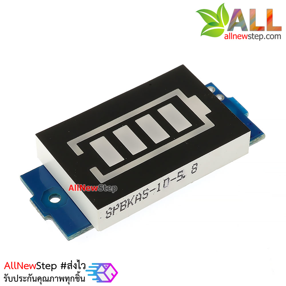 lithium battery power indicator battery level 3.3-4.2V โมดูล วัดระดับแบตเตอร์รี่ li-ion 3.3-4.2V 4 ระดับ