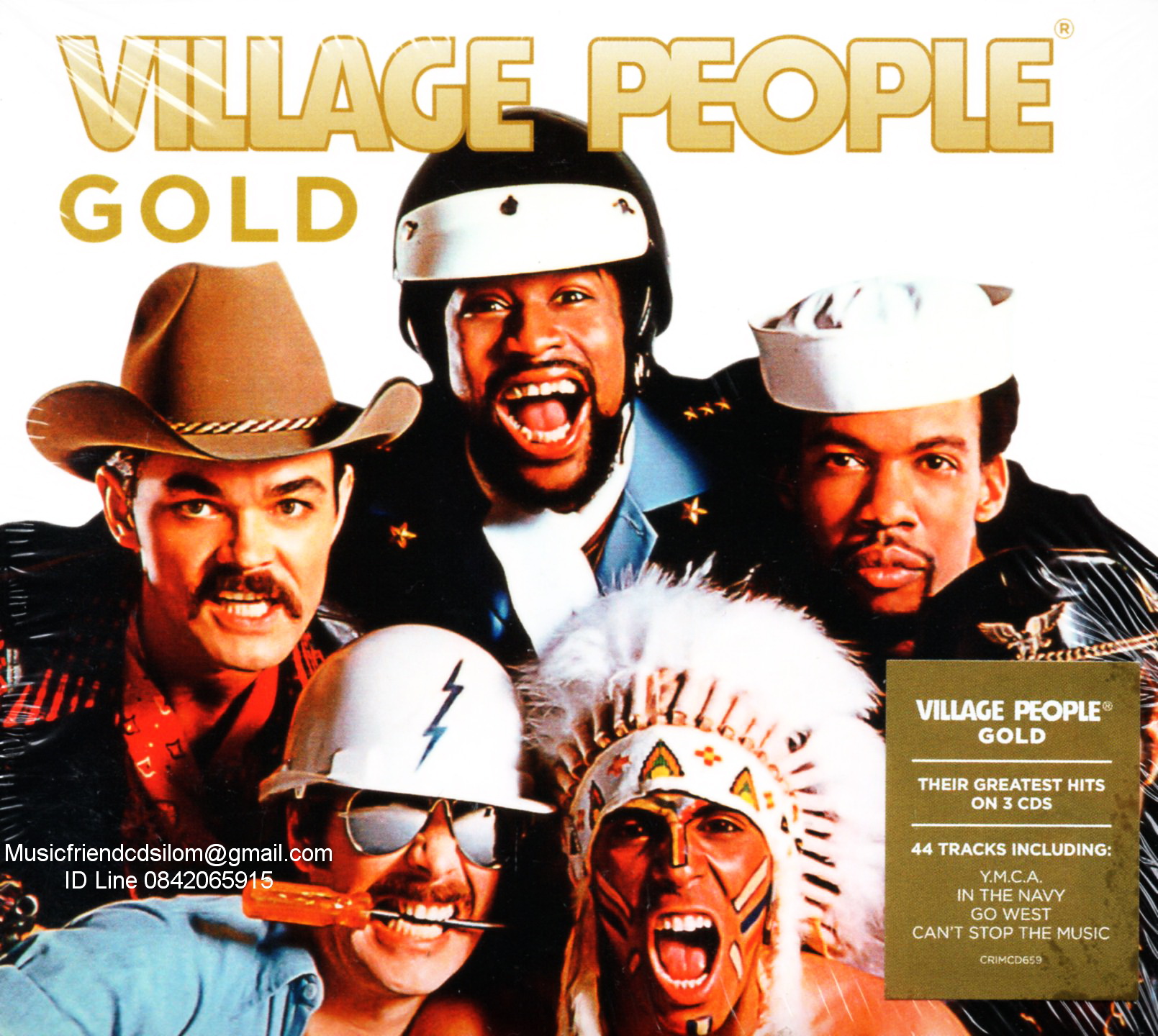 CD,Village People - Gold(3CD)(EU)