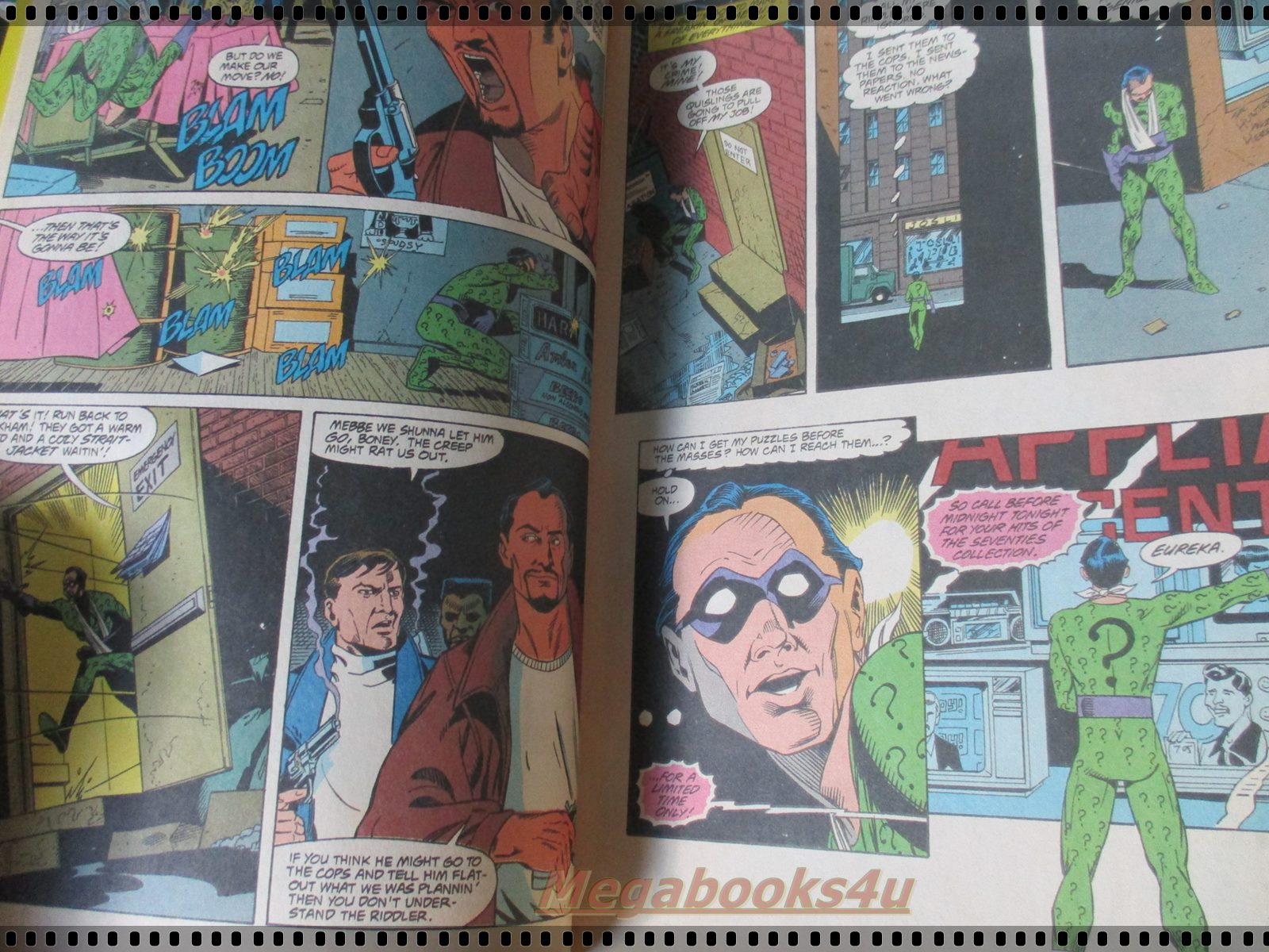 การ์ตูน DC comics การ์ตูนภาษาอังกฤษ แบทแมน BATMAN ฉบับที่ 662 ตอน BURNING QUESTIONS ปี2536