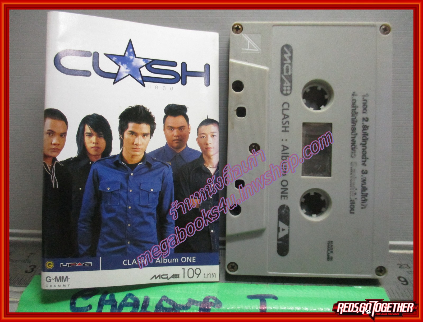 เทปเพลงไทยสากล วง CLASH แคลช อัลบั้ม Album ONE