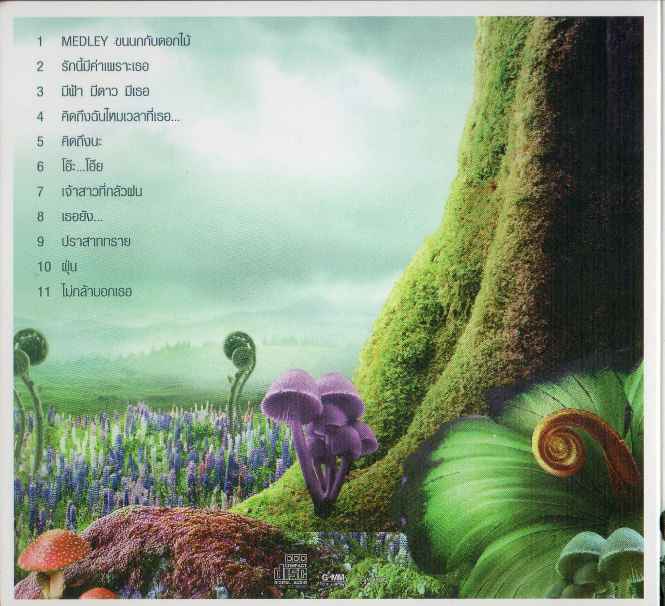 CD,เบิร์ด ธงไชย แมคอินไตย์ ชุด 20 ขนนกกับดอกไม้ ตอน Secret Garden (Bird Thongchai)(2565)