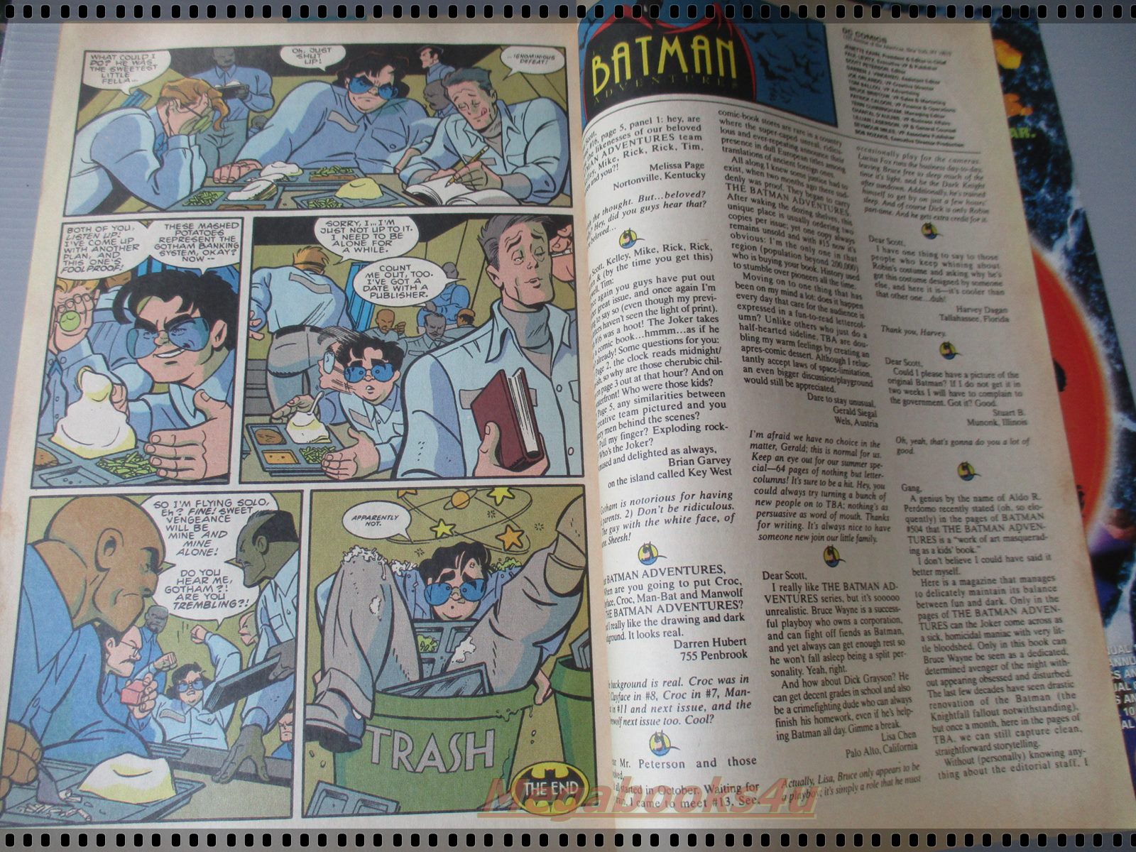 การ์ตูน DC comics การ์ตูนภาษาอังกฤษ แบทแมน BATMAN ฉบับที่ 020 ปี2537 ตอน SMELLS LIKE BLACK SUNDAY