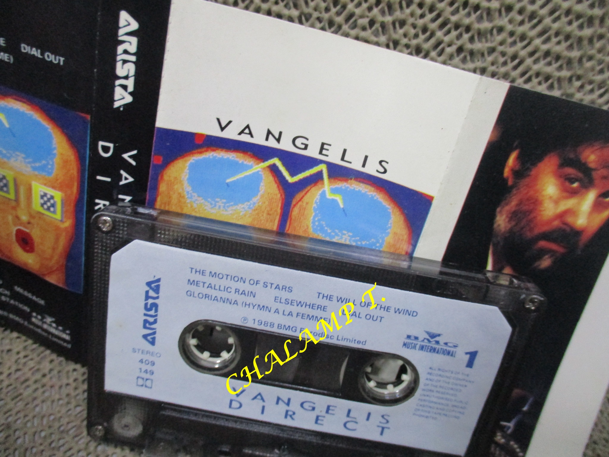 เทปเพลงสากล VANGELIS - DIRECT