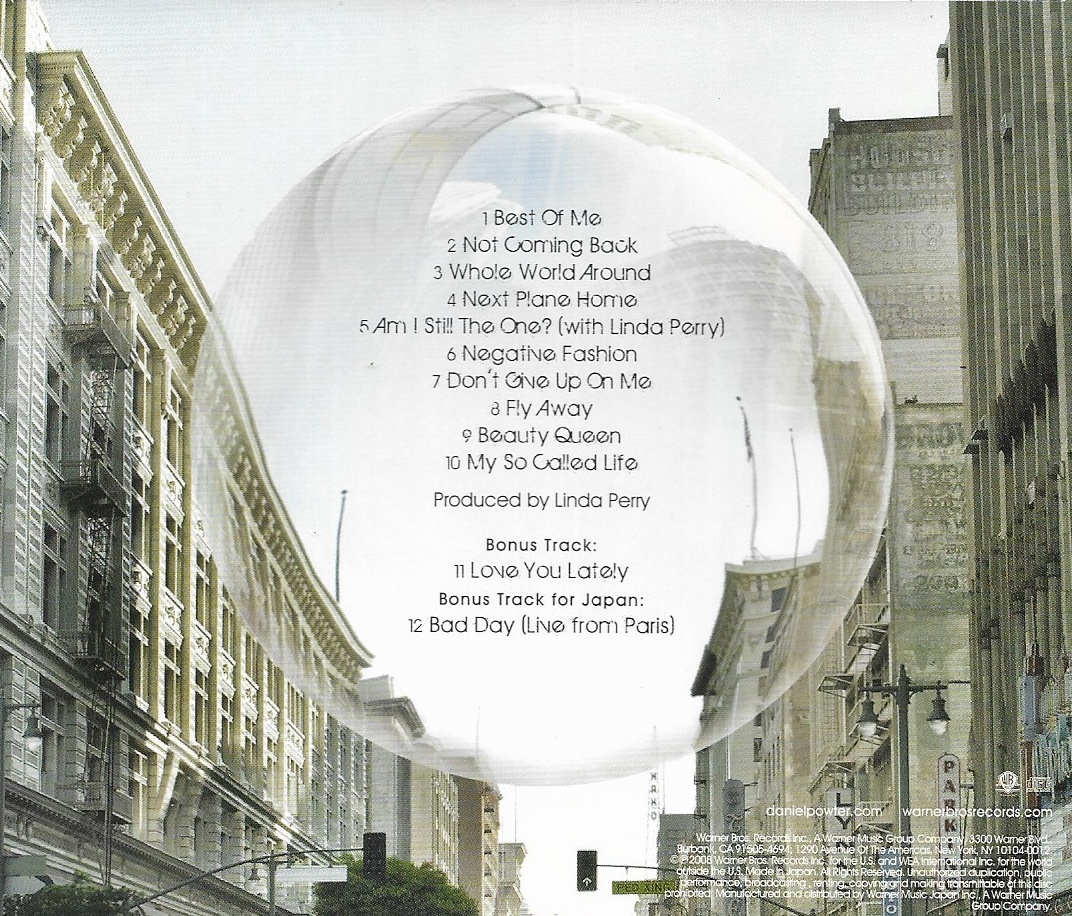 Used CD,Daniel Powter - Under The Radar (A+)(2008)(Japan)