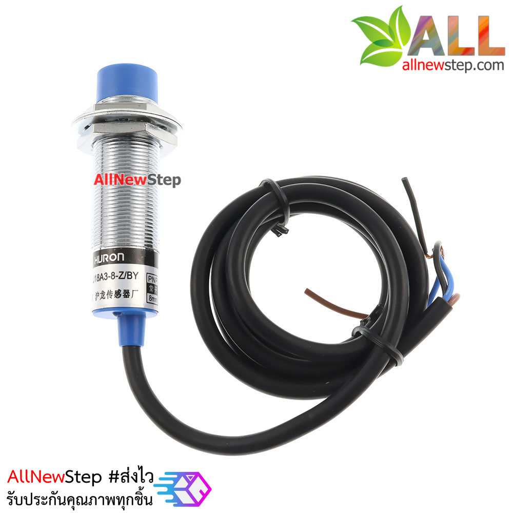 LJ18A3-8-Z/BY Inductive proximity switch sensor LJ18A3-8-Z/BY DC6-36V เซนเซอร์ตรวจจับโลหะระยะสูงสุด 8mm