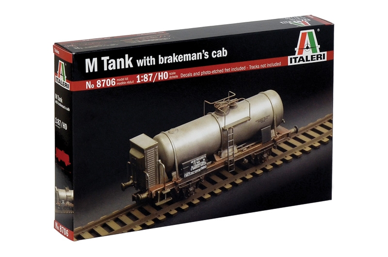 1/87 (HO SCALE) M TANK with brakeman’s cab