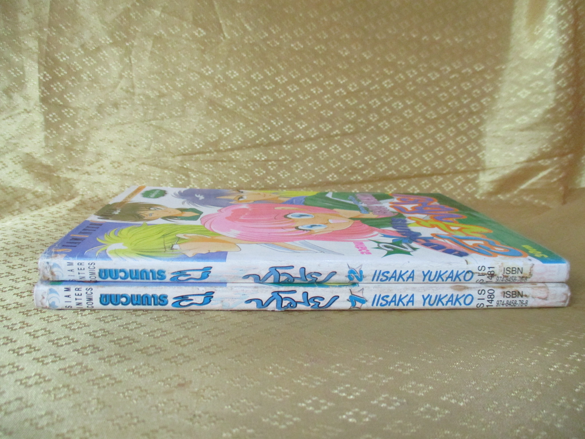 การ์ตูนเช่า ขบวนการผีขี้ขโมย ครบชุด2เล่มจบ โดย IISAKA YUKAKO สนพ.สยามฯ