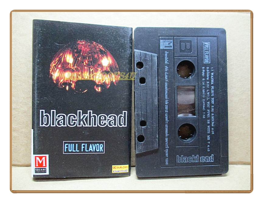 เทปเพลงไทยสากล BLACKHEAD ชุด FULL FLAVOR