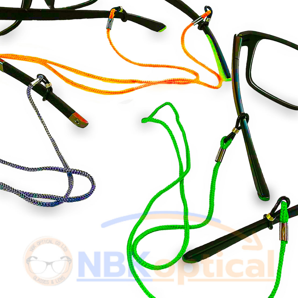 สายคล้องแว่นตาหลากหลายสี แพ็คละ 60 บาท