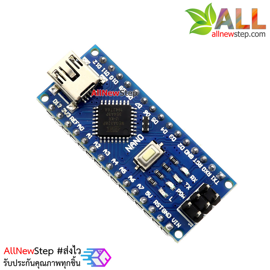 Arduino บอร์ด Nano 3.0 รุ่นใหม่ CH340 พร้อมสาย USB