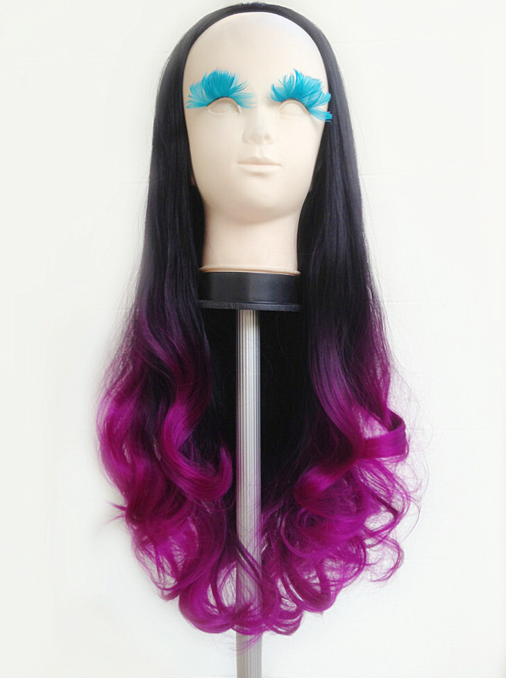 Half 15 วิกครึ่งหัวลอน รุ่นทำสีพิเศษ สีตามเเบบเท่านั้น สวยมากๆ คอนเฟิมจ้า ( ทรงผมเเละเส้นผมเหมือนจริงเกือบ 100% )