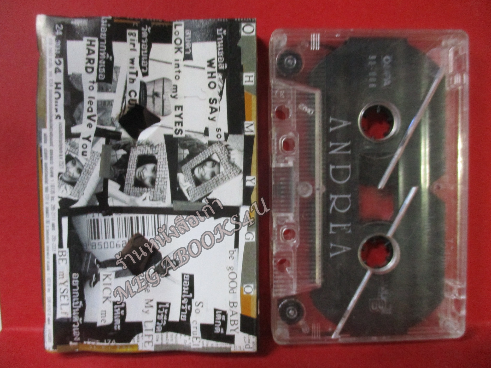 เทปเพลงไทยสากล แอนเดรีย สวอเรซ อัลบั้ม ANDREA